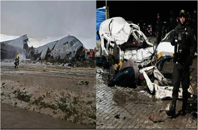 करोड़ों के नोट लेकर जा रहे प्लेन के क्रैश होने से 15 की मौत,  लाशों के बीच पैसे लूटने में लगे लोग