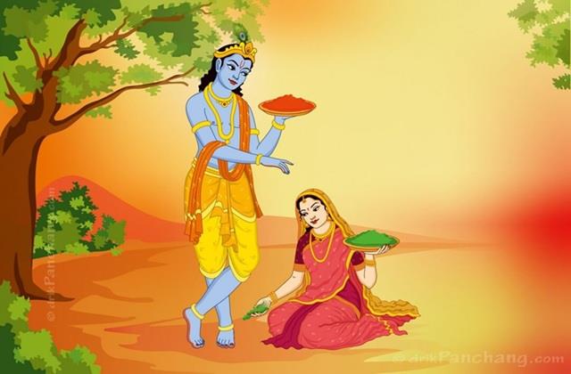 साल का सबसे बड़ा मुहूर्त है आज, राधा-कृष्ण खेलेंगे फूलों के साथ होली