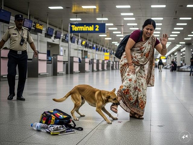 अब एयरपोर्ट भी Safe नहीं, Jaipur International Airport पर महिला को आवारा कुत्ते ने काटा