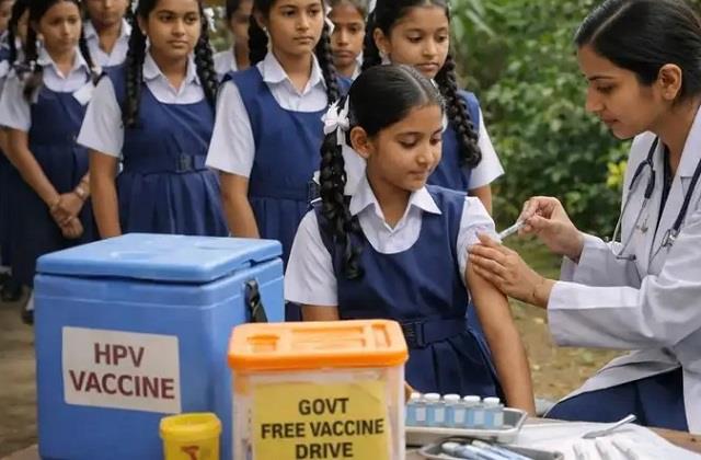 सरकार का बड़ा कदम, 14 साल की लड़कियों कैंसर से बचाने के लिए मुफ्त में लगेगी वैक्सीन