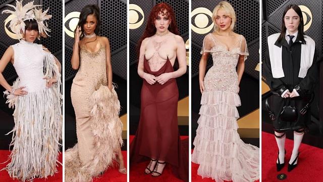 Grammys 2026 Fashion: रेड कार्पेट पर कौन चमका और किसने किया निराश,देखें तस्वीरें