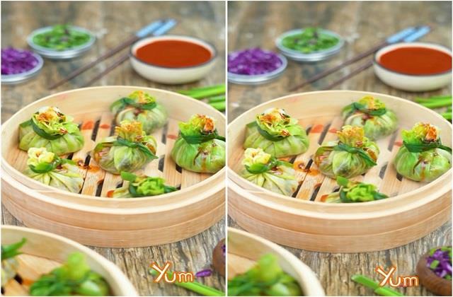 पत्तागोभी डम्पलिंग्स