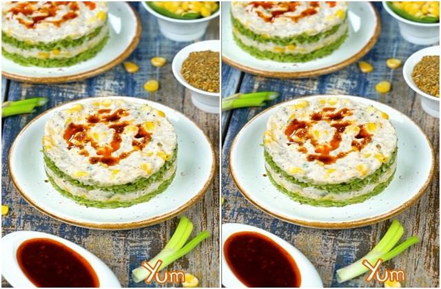 स्पिनच कॉर्न Rice