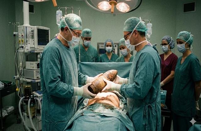 दर्द से तड़प रहे शख्स के पेट से निकला तोप का गोला, डॉक्टरों नेअस्पताल से भगा दिए सारे मरीज