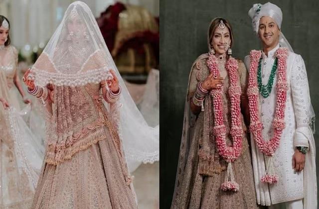 अंबानी खानदान की नई बहू के लहंगे ने लूटी सुर्खियां, ईशा-राधिका-श्लोका को भी छोड़ा पीछे