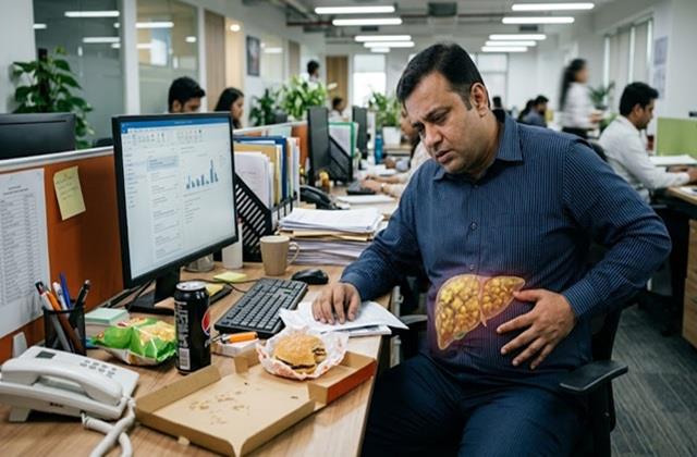 ऑफिस की ये आदतें बना रही हैं Liver  को Fatty, अभी भी वक्त है संभल जाओ