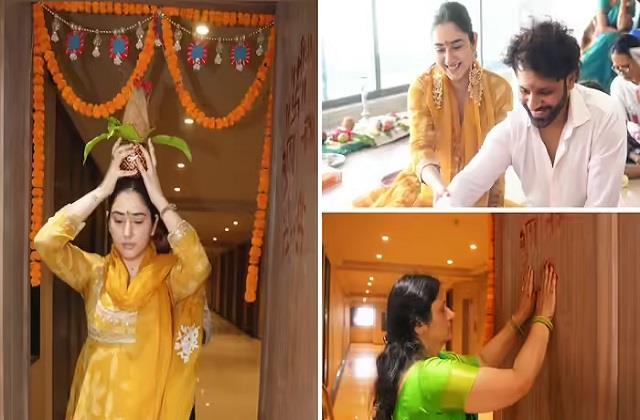 राहुल वैद्य और दिशा परमार का नया आलीशान घर, कांच और मार्बल का शानदार संगम