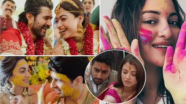 रश्मिका और विजय की शादी के बाद पहली होली, कैसे मनाई फिल्मी सितारों ने अपनी रंगों वाली शुरुआत