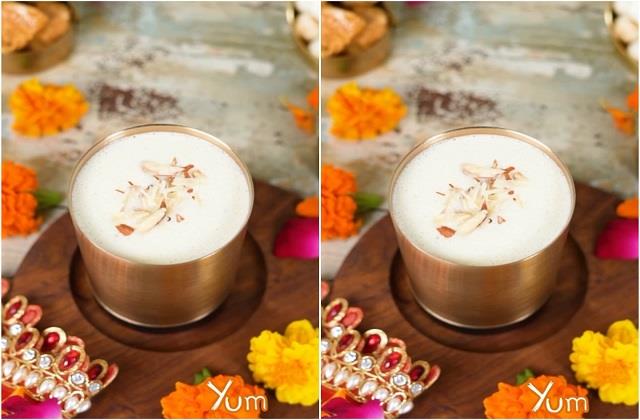 गुड़ मखाना लस्सी