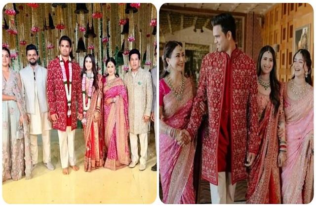 अर्जुन तेंदुलकर और सानिया की ड्रीम वेडिंग,   Outfits और Guest से ज्यादा 270 डिग्री का मंडप रहा चर्चा में