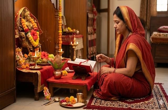 नवरात्रि में इस नियम से पढ़ें श्री दुर्गा सप्तशती पाठ, समय कम है तो ऐसे करें मां की स्तुति