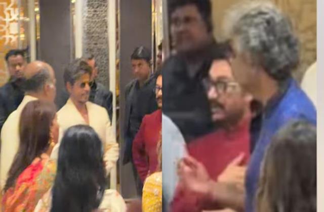 सचिन तेंदुलकर के बेटे की शादी के बीच Viral हुआ शाहरुख और आमिर खान की खास बातचीत का Video