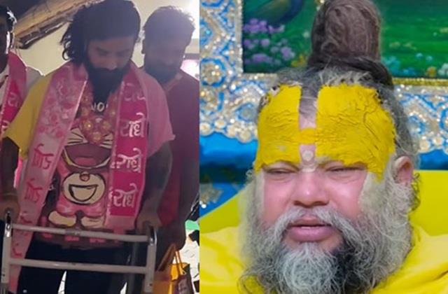 व्हीलचेयर पर बैठकर प्रेमानंद जी से मिलने पहुंचा अनुराग डोभाल, बोला- जब सब कुछ खत्म...