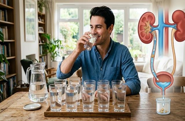 क्या 10-12 गिलास पानी पीने से ही निकल जाती है किडनी की पथरी? मिल गया इसका जवाब