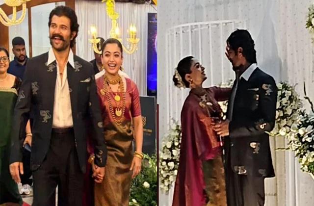 शादी के एक महीने बाद रश्मिका और विजय ने की एक और रिसेप्शन, इस बार सबसे अलग था दोनों का फैशन