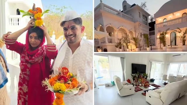 पड़ाहों में बना अर्जुन का आलीशान घर, सफेद रंग और क्लासी डेकोर का जादू