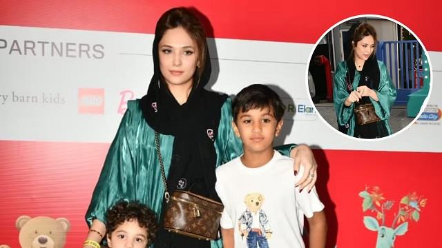 हीरोइनों पर भारी पड़ी इरफान पठान की बेगम की खूबसूरती, सादगी भरे अंदाज़ ने लूटी महफिल