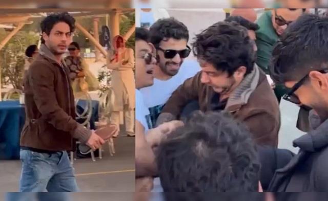 जूता चुराई की रस्म बना जंग का मैदान: आर्यन खान का वीडियो वायरल, गिरते-गिरते बचे