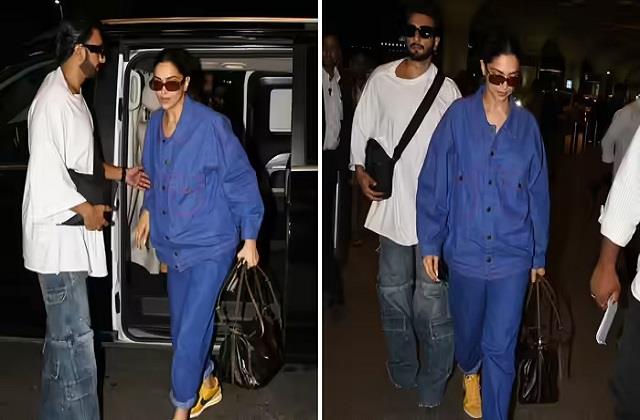 बेबी बंप छुपाती दिखीं Deepika Padukone, ढीली-सी जैकेट में लगी क्लासी