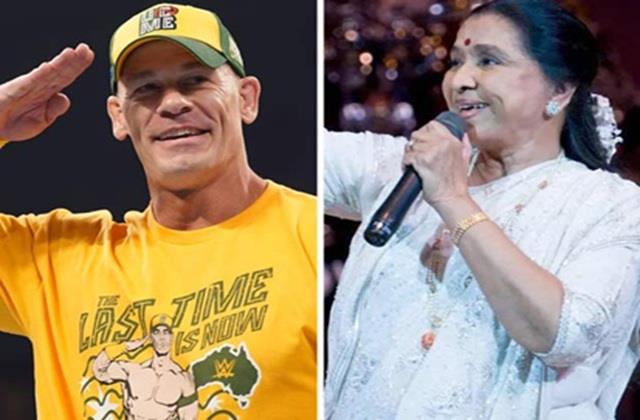 Asha Bhosle के निधन से गम में डूबी दुनिया, WWE स्टार जॉन सीना ने भी दी गायिका को श्रद्धांजलि