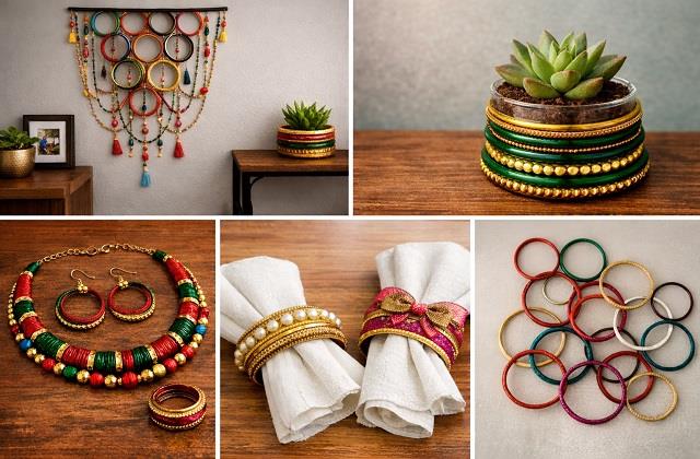 बेकार पड़ी बैंगल्स से बनाएं शानदार होम डेकोर, देखते ही रह जाएंगे सब