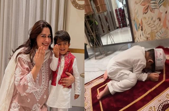 कैंसर के कारण लगातार दर्द में है दीपिका कक्कड़, बीमारी के बीच बेटे को सीखा रही नामाज