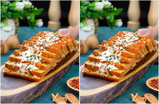 पुल अपार्ट चीज़ी गार्लिक ब्रेड