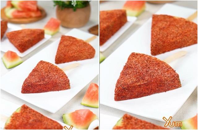 घर पर बनाएं Spicy Watermelon