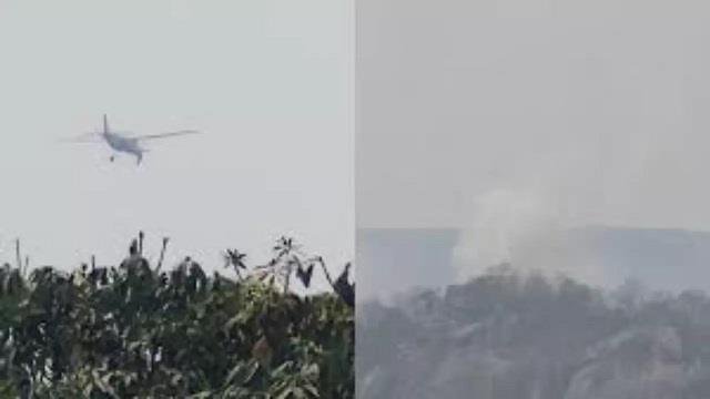 दर्दनाक हादसा: पहाड़ी से टकराया चार्टर्ड प्लेन क्रैश , पायलट और को-पायलट की मौत