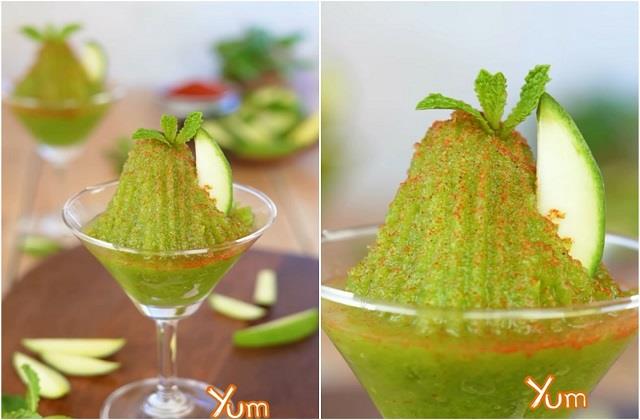 कच्चे आम का Slush