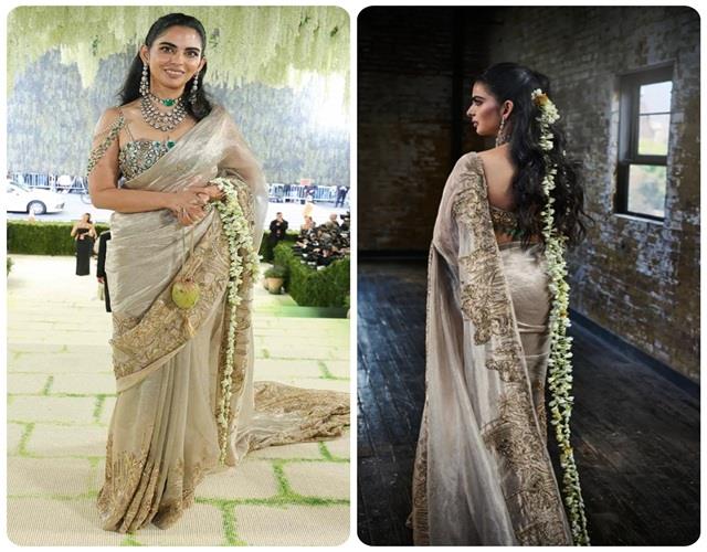 Met Gala 2026: सोने की साड़ी और 1,800 कैरेट हीरों से जड़ा ब्लाउज पहन छा गई ईशा अंबानी, हाथ में दिखा आम