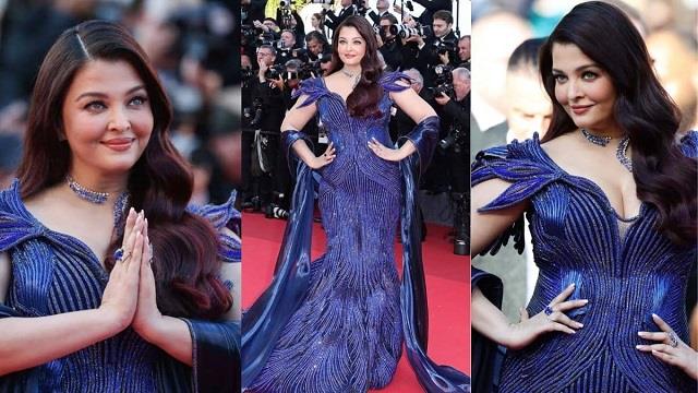 Cannes 2026 में ऐश्वर्या का Royal Comeback, नीले गाउन में Red Carpet पर बिखेरा जलवा