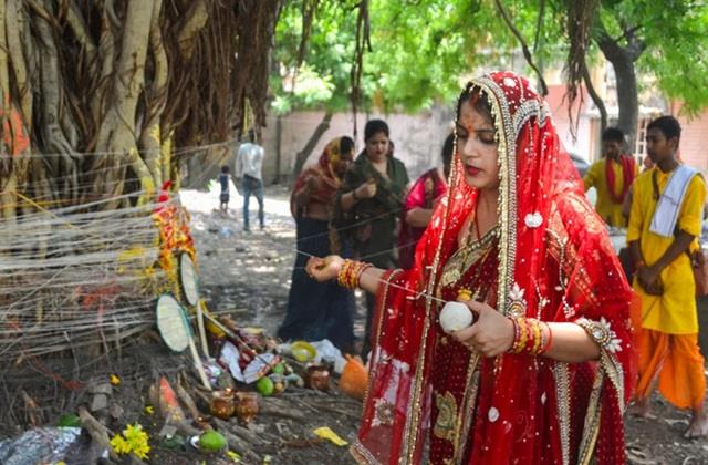 वट सावित्री व्रत के दौरान बरगद के पेड़ पर बांधा जाता है कौन सा धागा? जानिए नियम