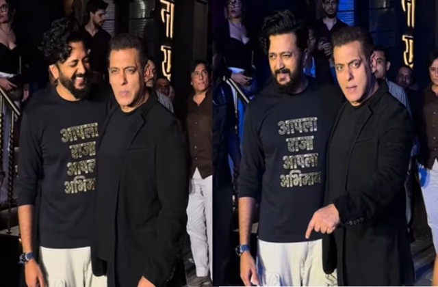 सलमान खान के गुस्से को ठंडा करने के लिए पपाराजी ने मांगी माफी, भाई जान बोले- ''जोर से बोलो Sorry'' - paparazzi apologize to cool down salman khan anger-mobile