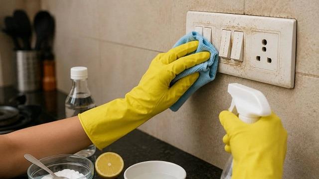 Kitchen के चिपचिपे और गंदे Switch Boards मिनटों में होंगे साफ, अपनाएं ये आसान घरेलू तरीके