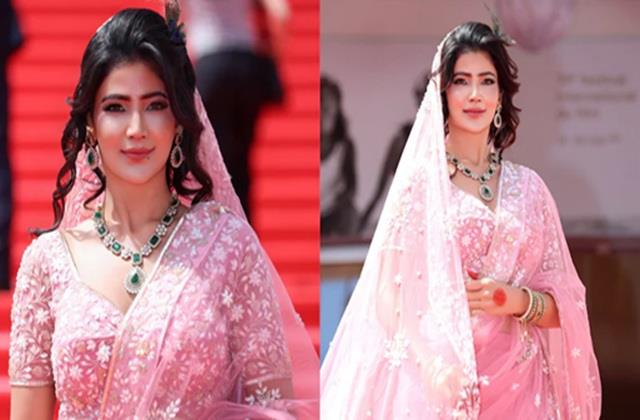 Cannes में राधा रानी बनकर पहुंची ये एक्ट्रेस, बोली- दुनिया के सामने गर्व से दिखाना चाहती थी भारतीय जड़ें