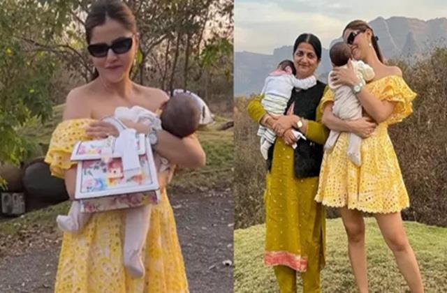 Rubina Dilaik ने अपनी जुड़वा बेटियों की परवरिश पर की बात, बताया क्यों मां के पास छोड़ा है उन्हें