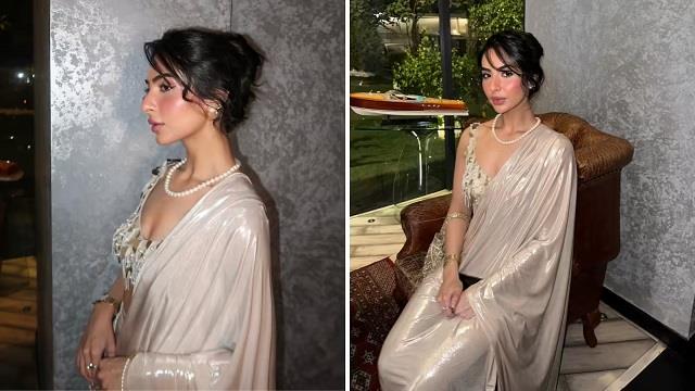 अभिषेक शर्मा की रूमर्ड गर्लफ्रेंड लैला का साड़ी लुक वायरल, देसी ग्लैमर ने जीता दिल