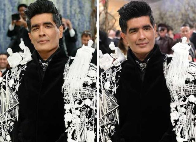 960 घंटे की मेहनत और 50 कारीगरों का कमाल, मनीष मल्होत्रा के Outfit पर छाया पूरा मुंबई