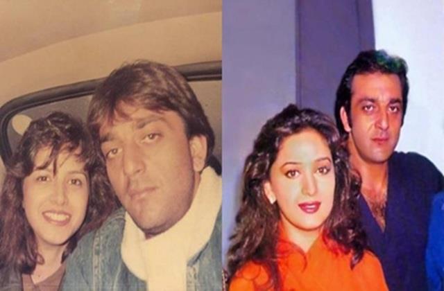 जब कैंसर का दर्द झेल रही पत्नी को छोड़ संजय दत्त- माधुरी दीक्षित के साथ चला रहे थे अफेयर