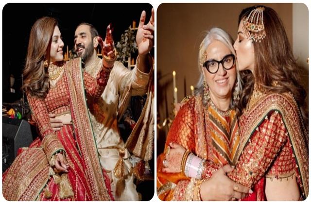 इस इंडियन एक्ट्रेस के ब्राइडल लहंगे के हो रहे खूब चर्चे, पाकिस्तान से है इसका कनेक्शन
