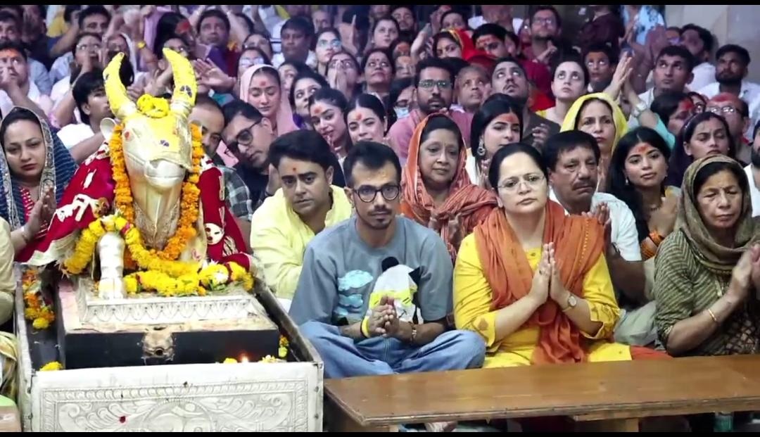Yuzvendra Chahal in ujjain