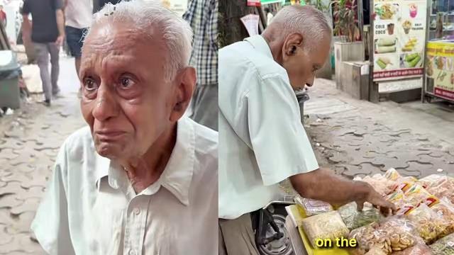 82 साल की उम्र, कांपते हाथ, नहीं मानी हार, मुंबई की सड़कों पर मेहनत कर मिसाल बने मनसुख काका