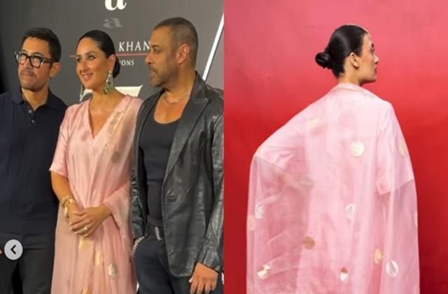 Kareena Kapoor ने ब्लश पिंक बनारसी सूट ने खींचा सबका ध्यान, जानिए कितनी है इसकी कीमत