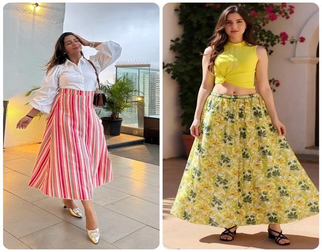 स्टाइल और आराम का परफेक्ट कॉम्बिनेशन है Cotton Skirts