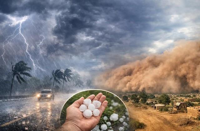 देश के 25 राज्यों में मौसम का कहर, भारी बारिश और तूफान का अलर्ट जारी