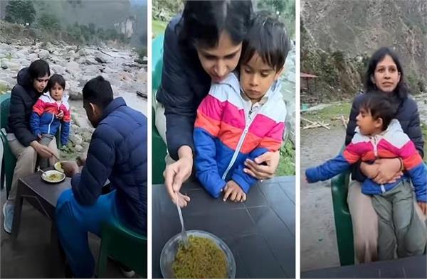 चिप्स-नूडल्स छोड़ 3 साल के बच्चे ने चुने फल, Video देख खुश हो जाएंगे Parents
