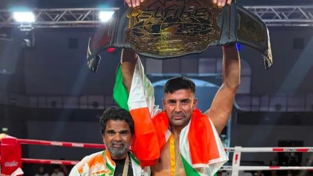 भारतीय MMA फाइटर ने पाकिस्तान में रचा इतिहास, 80 सेकंड में जीता 'स्ट्राइक एशिया' खिताब