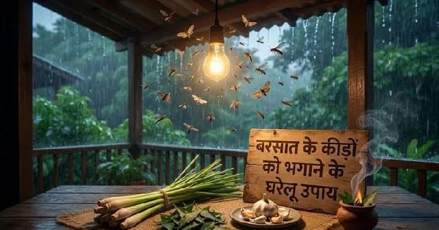 मानसून में लाइट के आसपास कीड़ों से परेशान? ये देसी घरेलू उपाय बिना केमिकल देंगे राहत