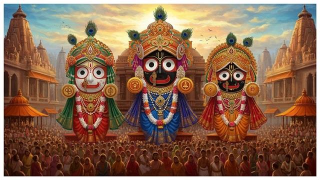 भगवान जगन्नाथ की मूर्ति बाकी देवी-देवताओं से अलग क्यों दिखाई देती है?